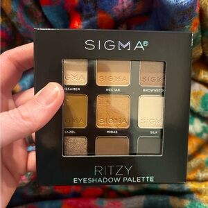 Sigma Beauty Ritzy Eyeshadow Palette - Hazel, Midas, Silk Shades